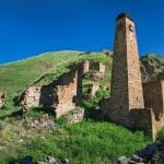 Изба-читальня и кооператив в с. Итон-Кхаьлла, 1927 год.