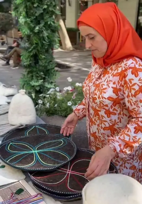 Войлок — искусство, сохранившее традиции Чеченцев