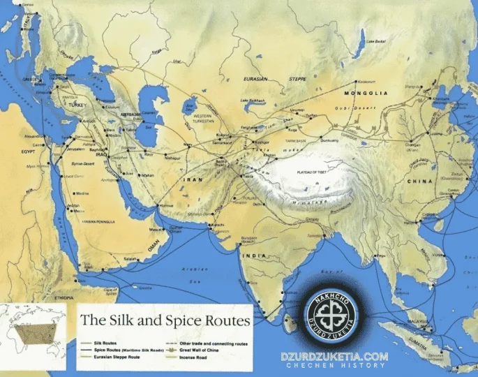Исторические факты и материалы о Нахчи этносе и о шелковом пути!