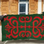 Истанг в процессе работы. Дишни-Ведено, 1964 г